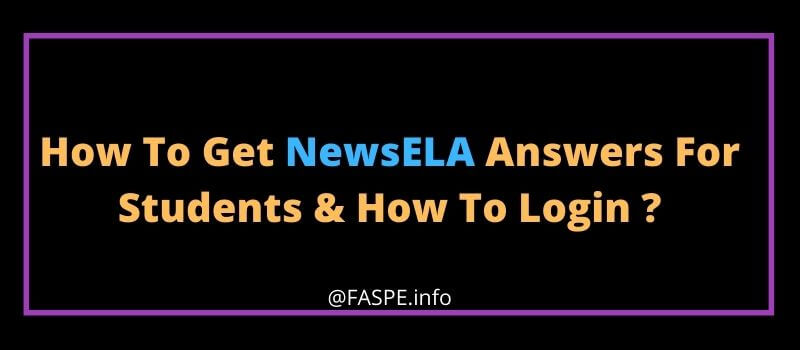 How To Get Newsela Answer Key